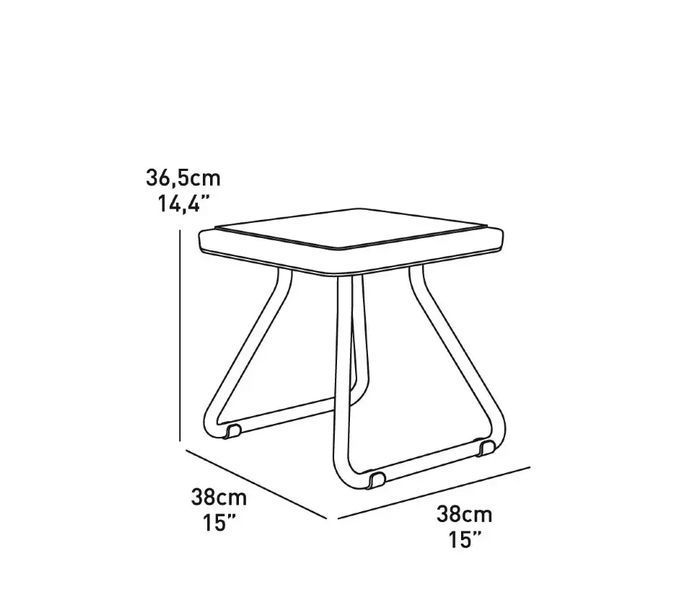 Набір меблів Keter Rio patio set Коричневий 211426 211426 фото