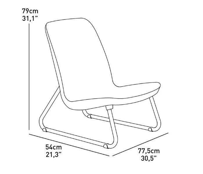 Набір меблів Keter Rio patio set Коричневий 211426 211426 фото
