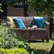 Диван для саду та тераси Keter Corfu II Love Seat 258946 коричневий 258946 фото 3