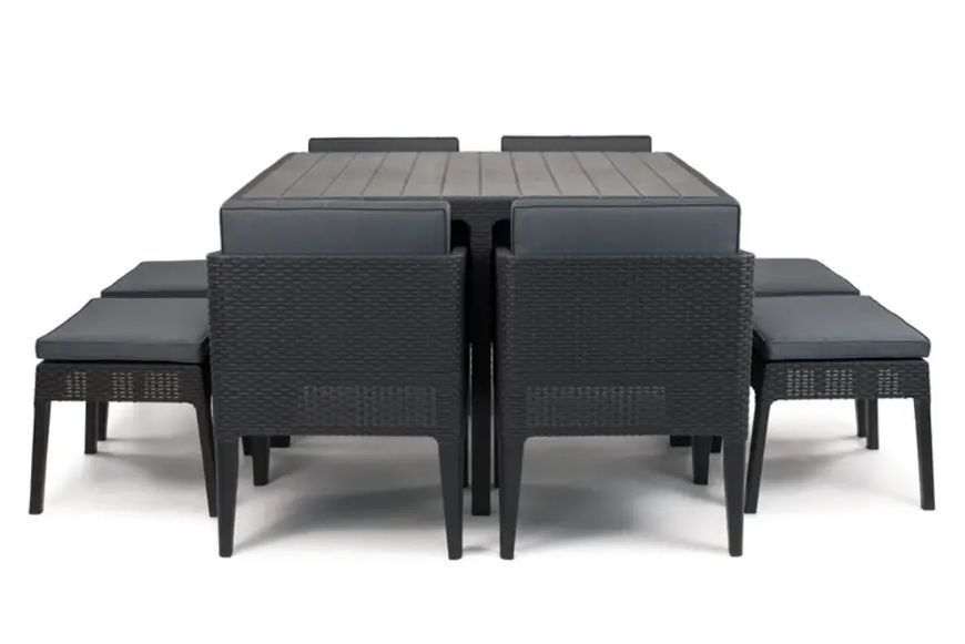 Комплект садових меблів KETER COLUMBIA SET 9 Графіт 247484 247484 фото