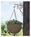 Подвесной цветочный горшок кашпо Keter Rattan Style Hanging 8,6л мокко 230502 230502 фото 2