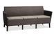 Диван садовий SALEMO 3 SEATER SOFA Keter Коричневий 244095 244095 фото 1