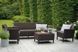 Диван садовий SALEMO 3 SEATER SOFA Keter Коричневий 244095 244095 фото 2