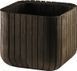 Цветочный горшок Keter Cube Planter L коричневый 229533 229533 фото 1