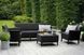 Диван садовий SALEMO 3 SEATER SOFA Графіт 244100 244100 фото 4