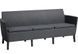 Диван садовий SALEMO 3 SEATER SOFA Графіт 244100 244100 фото 1