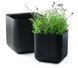 Цветочный горшок Keter Cube Planter M антрацит 230227 230227 фото 2