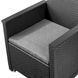 Комплект садовой мебели Keter Emma 2 Seater Sofa Set (246156) графит 253948 253948 фото 4