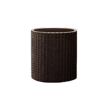 Горщик для квітів Keter Large Cylinder Planter коричневий 223947 223947 фото