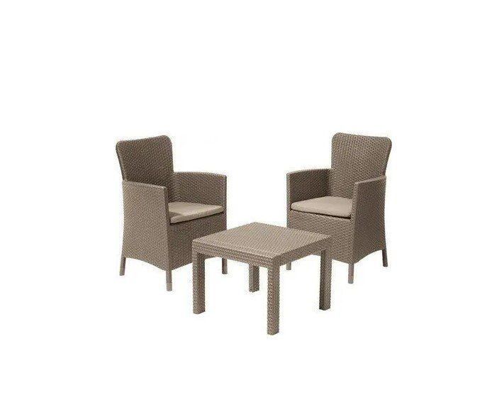 Набір садових меблів Keter SALVADOR BALCONY SET Капучино 219451 219451 фото