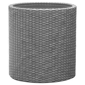 Горщик для квітів Keter Large Cylinder Planter мокко 224151 224151 фото