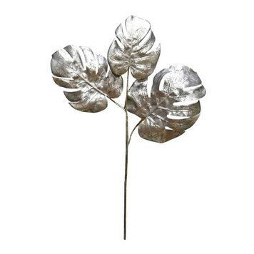 Гілка штучна Monstera колір платина 65 см Engard TW-21 TW-21 фото