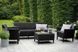 Комплект садових меблів Keter Salemo 3 seater set (238590) графіт 253239 253239 фото 2