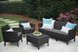 Комплект садових меблів Keter Salemo 3 seater set (238590) графіт 253239 253239 фото 6