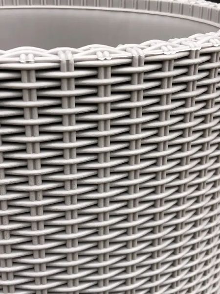 Цветочный горшок Keter Medium Cylinder planter мокко 224150 224150 фото