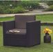 Пластикове крісло для саду Keter Provence armchair коричневий 234190 234190 фото 2