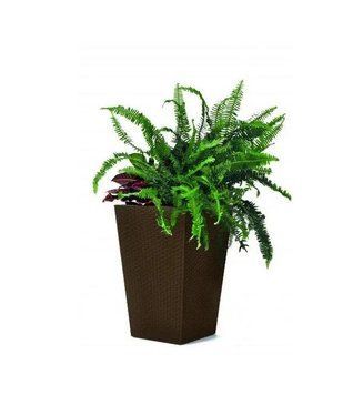 Горщик для квітів Keter Ratta Planter S 23.6л коричневий 228977 228977 фото