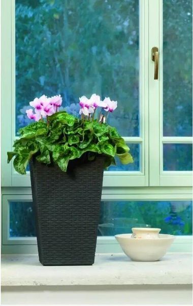 Горщик для квітів Keter Ratta Planter S 23.6л коричневий 228977 228977 фото