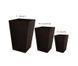 Горщик для квітів Keter Ratta Planter S 23.6л коричневий 228977 228977 фото 5