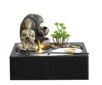 Фонтан декоративний Engard "Budda", 29х21х22 см (FT-11) FT-11 фото