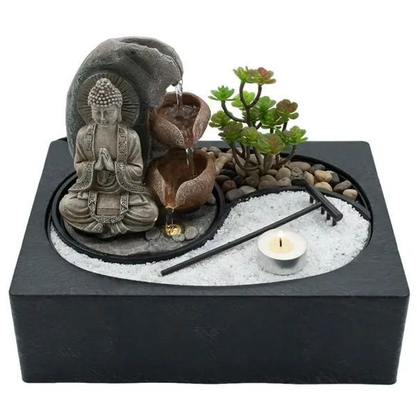 Фонтан декоративний Engard "Budda", 29х21х22 см (FT-11) FT-11 фото