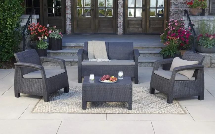 Диван садовый Keter Corfu II Love Seat 258973 258973 фото