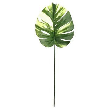 Штучне листя Engard Monstera Alba 71 см TW-53 TW-53 фото