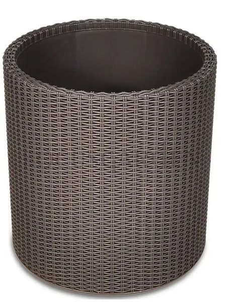 Комплект кашпо для квітів Keter Cylinder Planters S + M + L коричневий 220455 220455 фото