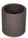 Комплект кашпо для квітів Keter Cylinder Planters S + M + L коричневий 220455 220455 фото 4