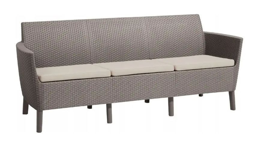 Комплект садових меблів Salemo 3 seater set Keter Капучино 253237 253237 фото
