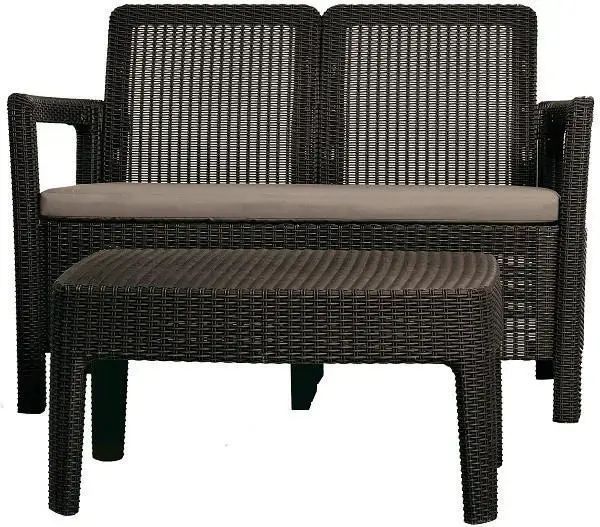 Комплект садових меблів Tarifa lounge set Коричневий 223787 223787 фото