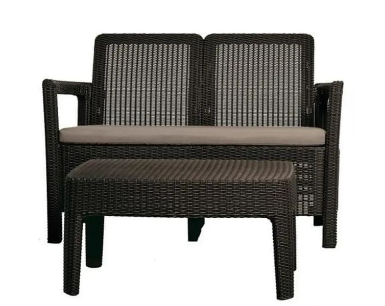 Комплект садових меблів Tarifa lounge set Коричневий 223787 223787 фото