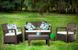 Комплект садових меблів Tarifa lounge set Коричневий 223787 223787 фото 2