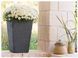 Цветочный горшок Keter Rattan Planter S 23.6л антрацит 228978 228978 фото 3