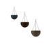 Підвісний горщик для квітів Keter Rattan Style Hanging графіт (253845) 229545 229545 фото 6