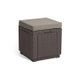 Пуф Куб із подушкою Keter Cube With Cushion коричневий 209435 209435 фото 1