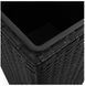 Цветочный горшок Keter Rattan Planter S 23.6л антрацит 228978 228978 фото 2