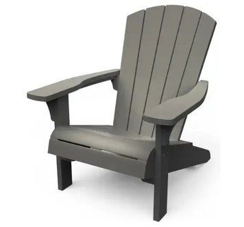 Кресло садовое Keter Troy Adirondack серый 253273 253273 фото