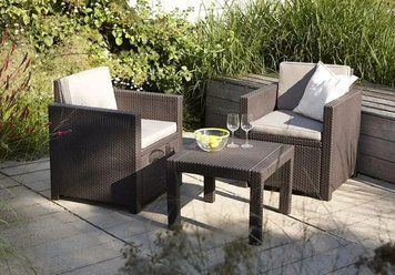 Комплект меблів для балкона Emma balcony Коричневий Keter 246122 246122 фото