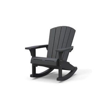 Садове крісло-гойдалка Keter Rocking Adirondack графіт 253276 253276 фото