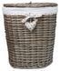 Корзина для белья с крышкой Изюм Natural House FB-42L FB-42L фото 1