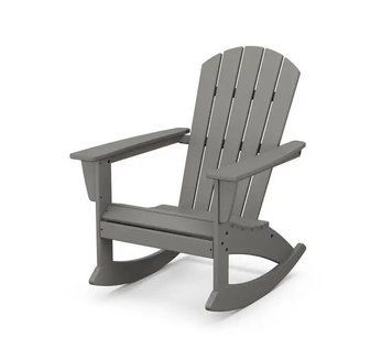 Садове крісло-гойдалка Keter Rocking Adirondack сірий 253277 253277 фото