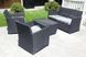 Комплект меблів для тераси CORONA WITH CUSHION BOX Графіт 231616 231616 фото 4