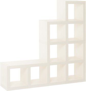 Стелаж меблевий Кубус "Перегородка 1" (1442*1442*293 мм) вудлайн кремовий 3D HDF Inteo 40515855 40515855 фото