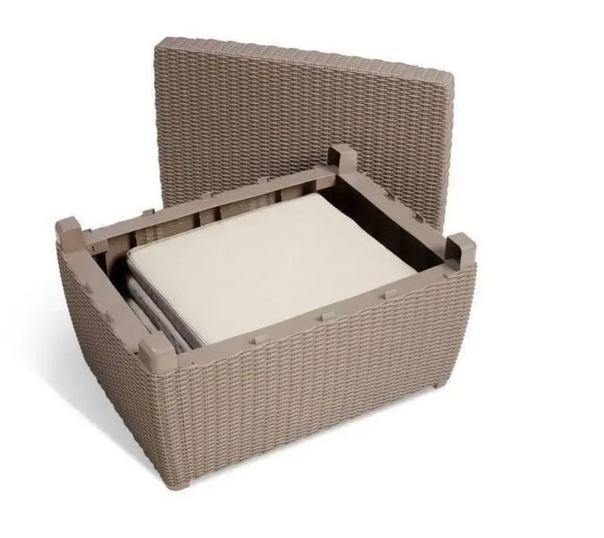 Комплект меблів для тераси CORONA WITH CUSHION BOX Капучино 231416 231416 фото