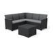 Садовий набір Elodie 5 seater Corner графіт 254097 254097 фото 1