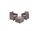 Комплект пластиковой мебели Keter Emma Balcony Set капучино 254095 254095 фото 1