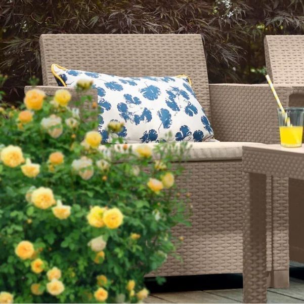 Комплект пластикових садових меблів Keter Elodie 3 254086 254086 фото