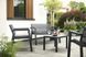 Набор мебели Emily Patio set с подушками графит Keter 8711245148250 8711245148250 фото 8
