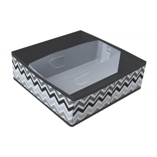 Короб для зберігання Handy Home Zigzag з пластиковим органайзером, 30х30х10 см ZSH-06 ZSH-06 фото